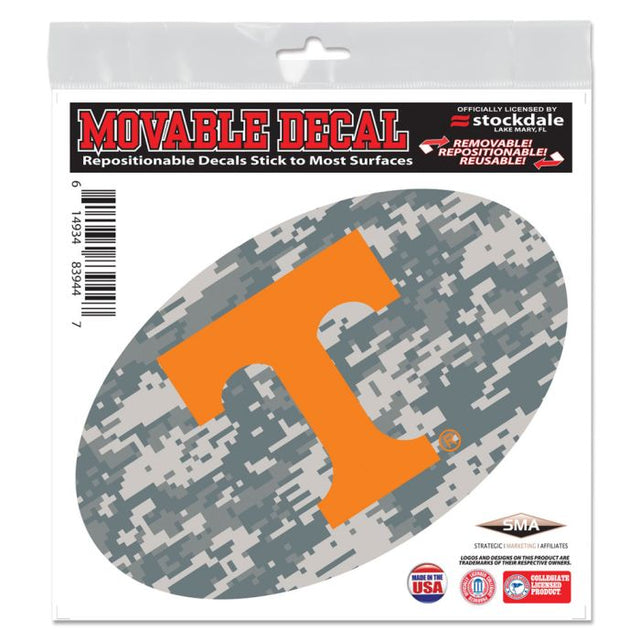 Tennessee Volunteers CAMO All Surface Decal 6" x 6"