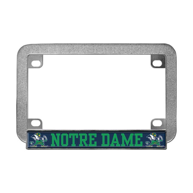 Notre Dame Fighting Irish Motorcyle Metal Plate Frame