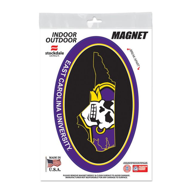 East Carolina Pirates Outdoor Magnets 5" x 7"