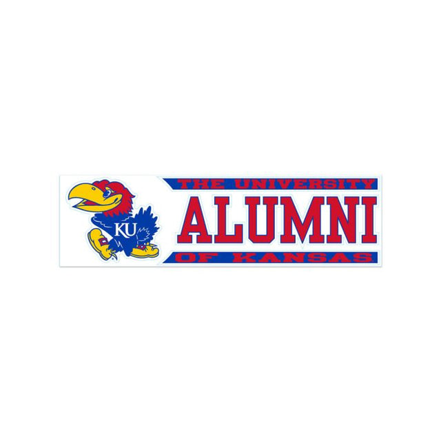 Kansas Jayhawks Window Decals 3" x 10"