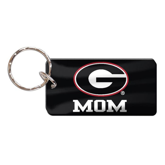 Georgia Bulldogs Keychain Rectangle