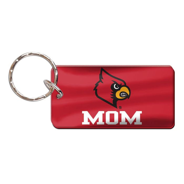 Louisville Cardinals Keychain Rectangle