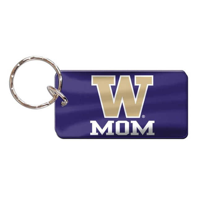 Washington Huskies Keychain Rectangle