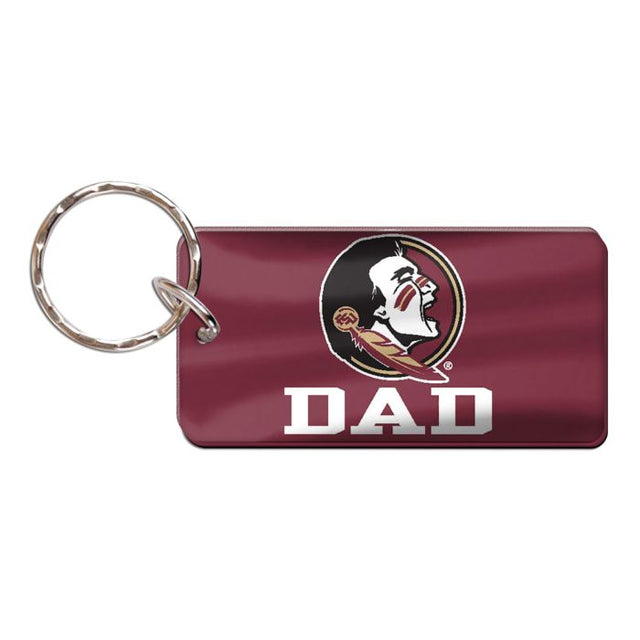 Florida State Seminoles Keychain Rectangle