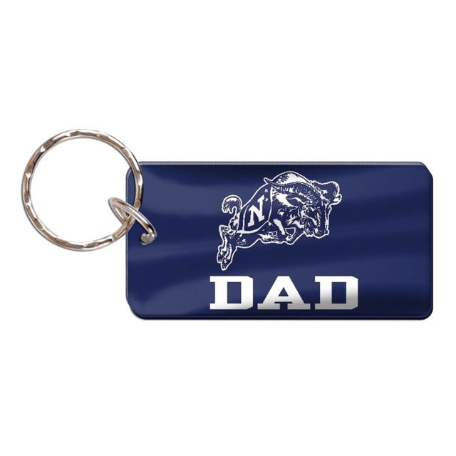 Navy Midshipmen Keychain Rectangle