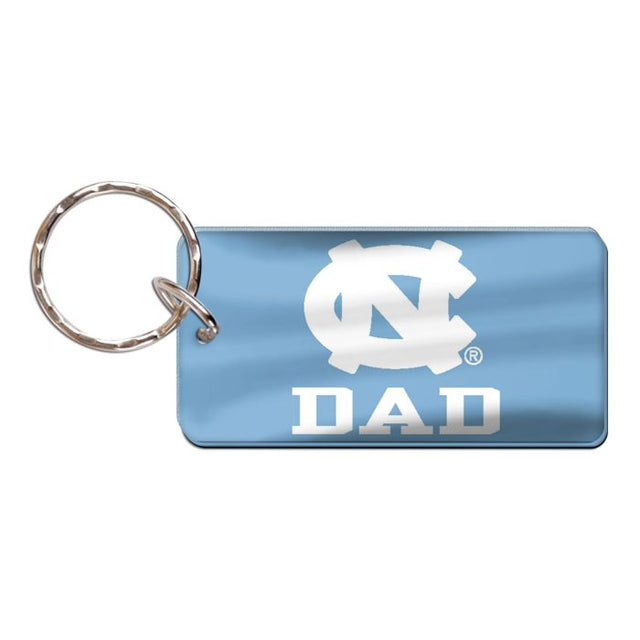 North Carolina Tar Heels Keychain Rectangle