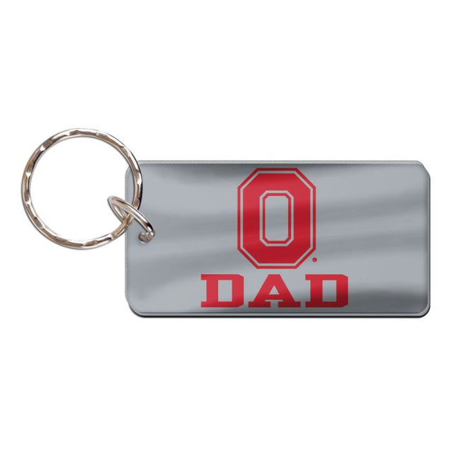 Ohio State Buckeyes Keychain Rectangle