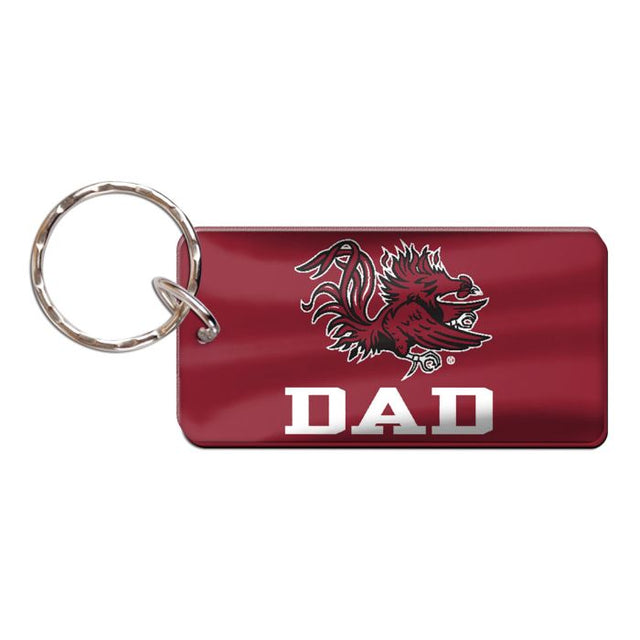 South Carolina Gamecocks Keychain Rectangle