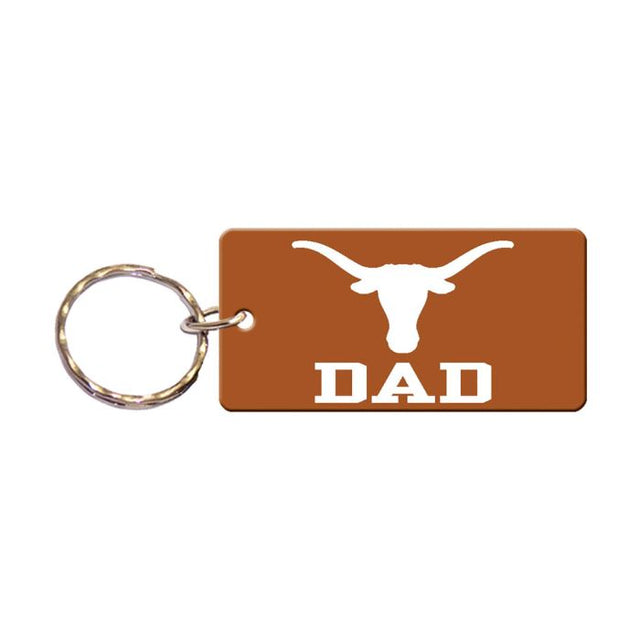 Texas Longhorns Keychain Rectangle