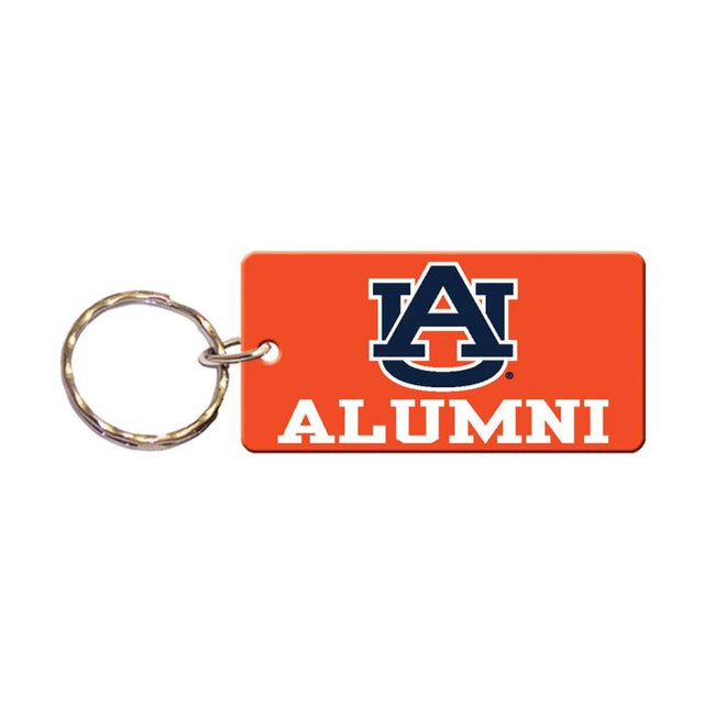 Llavero rectangular de los Auburn Tigers