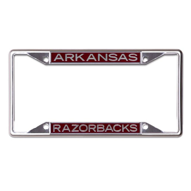 Camiseta con licencia de Arkansas Razorbacks, de manga corta, estampada, color blanco