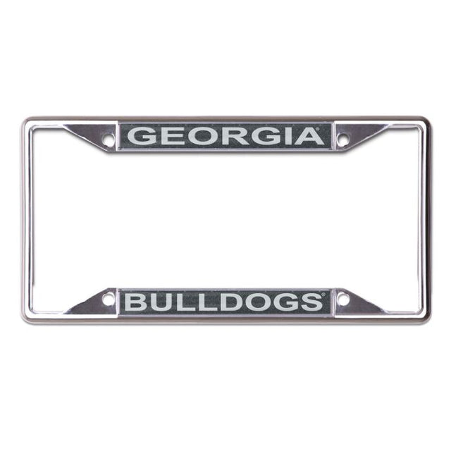 乔治亚斗牛犬 GEORGIA / BULLDOGS Lic Plt 框架 S/S 金属色