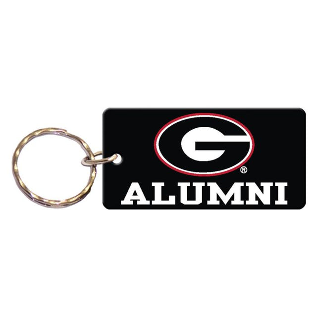 Georgia Bulldogs Keychain Rectangle