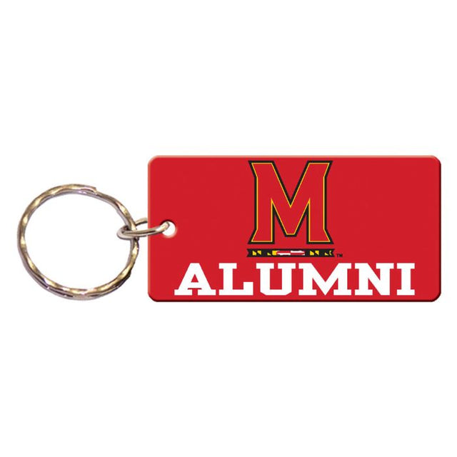 Maryland Terrapins Keychain Rectangle