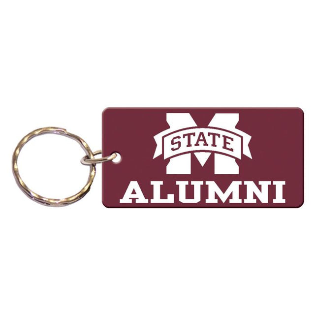 Mississippi State Bulldogs Keychain Rectangle