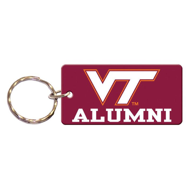 Virginia Tech Hokies Keychain Rectangle