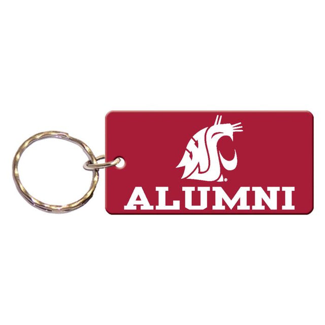 Washington State Cougars Keychain Rectangle