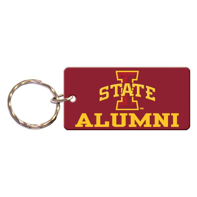 Iowa State Cyclones Keychain Rectangle