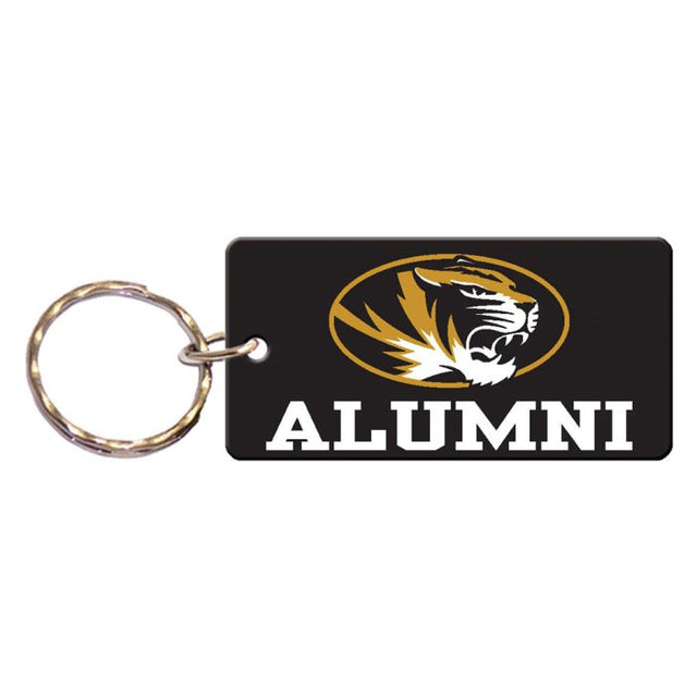 Llavero rectangular de los Missouri Tigers