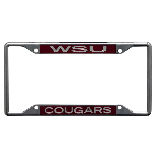 Washington State Cougars Lic Plt Frame S/S Printed