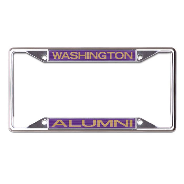 Washington Huskies Lic Plt Frame S/S Printed