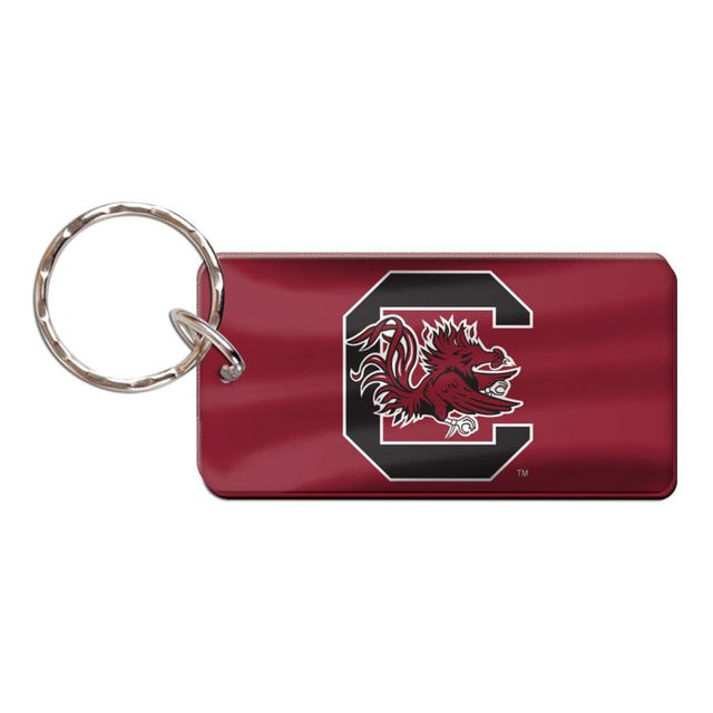 South Carolina Gamecocks Keychain Rectangle