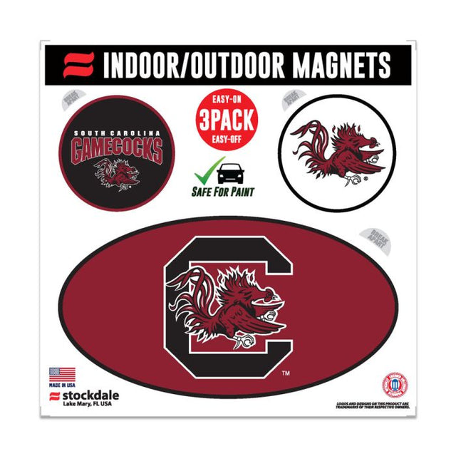 South Carolina Gamecocks Outdoor Magnets 6" x 6"