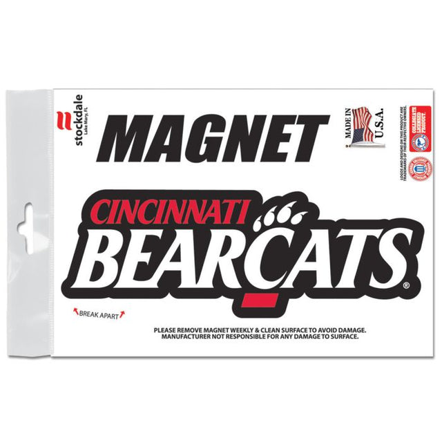 Imanes para exteriores de Cincinnati Bearcats de 3" x 5"