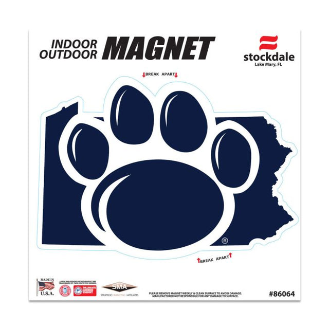 Penn State Nittany Lions STATE Outdoor Magnets 6" x 6"