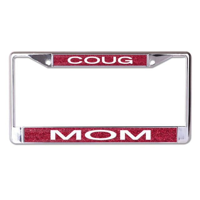 Washington State Cougars GLITTER BACKGROUND Lic Plt Frame S/L Printed