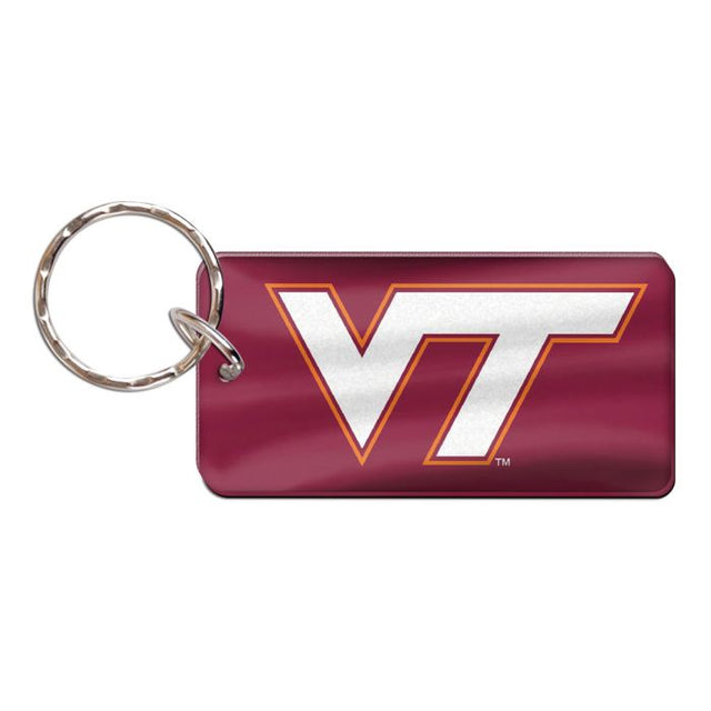 Virginia Tech Hokies Keychain Rectangle