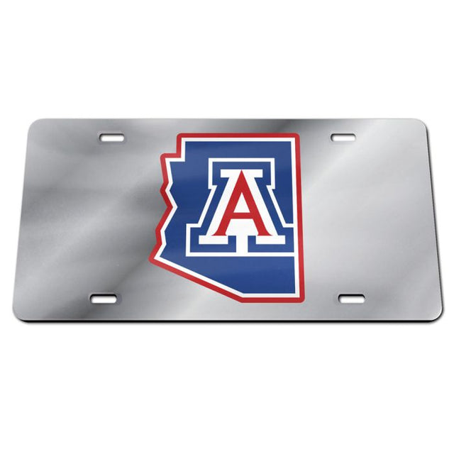 Arizona Wildcats STATE Acrylic Classic License Plates