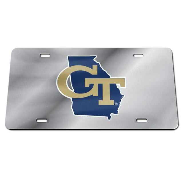 Georgia Tech Yellow Jackets STATE Specialty Acrylic License Plate