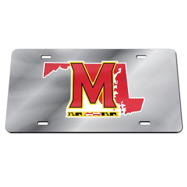 Maryland Terrapins STATE Specialty Acrylic License Plate