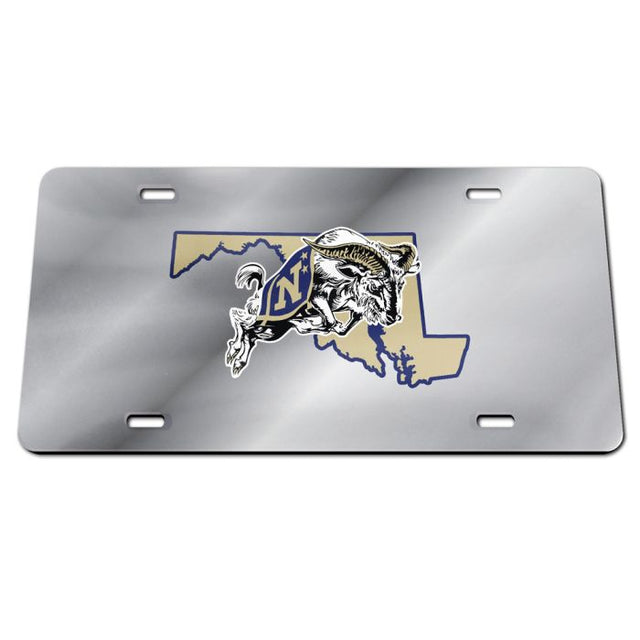 Navy Midshipmen STATE Acrylic Classic License Plates