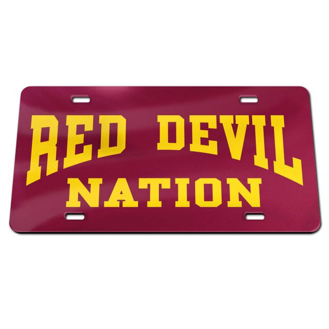 Arizona State Sun Devils Specialty Acrylic License Plate