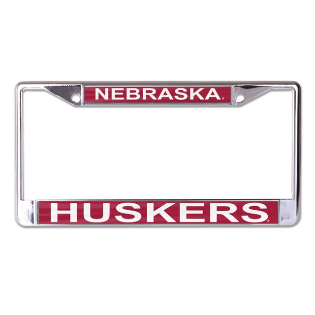 Nebraska Cornhuskers Lic Plt Frame S/L Printed