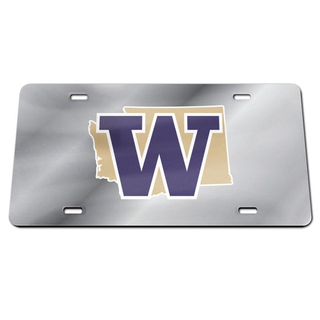 Washington Huskies STATE Specialty Acrylic License Plate