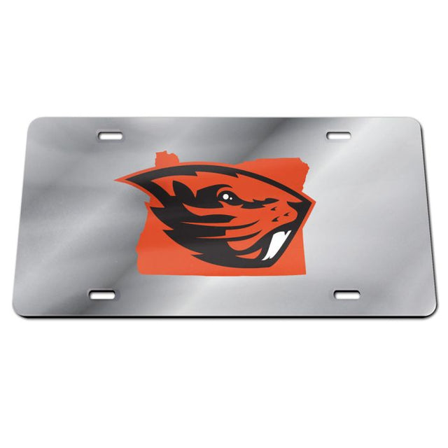 Matrícula de acrílico especial de Oregon State Beavers STATE