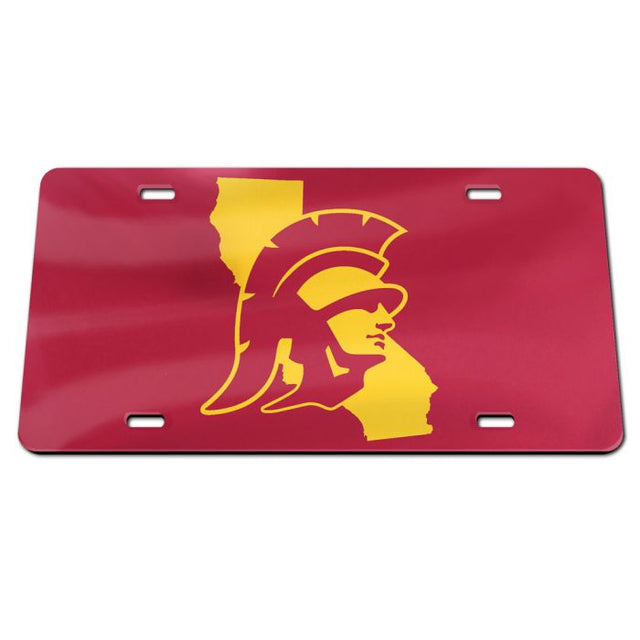 USC Trojans STATE Specialty Acrylic License Plate