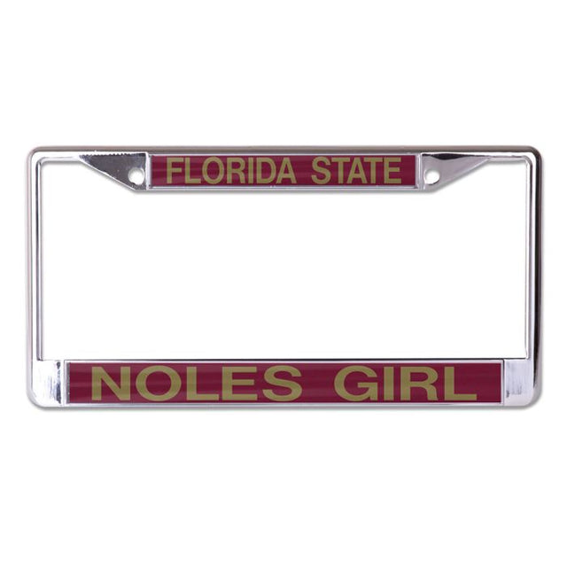 Florida State Seminoles Lic Plt Frame S/L Printed