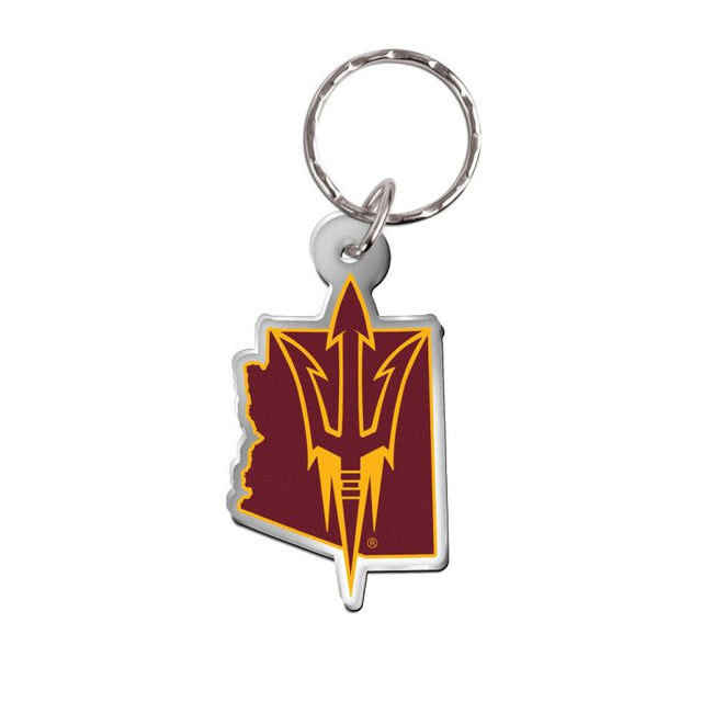 Llavero de los Arizona State Sun Devils de forma libre