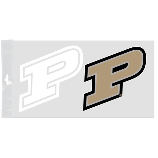 Purdue Boilermakers Window Decals 4" x 7"