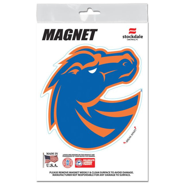 Imanes para exteriores de los Boise State Broncos de 3" x 5"