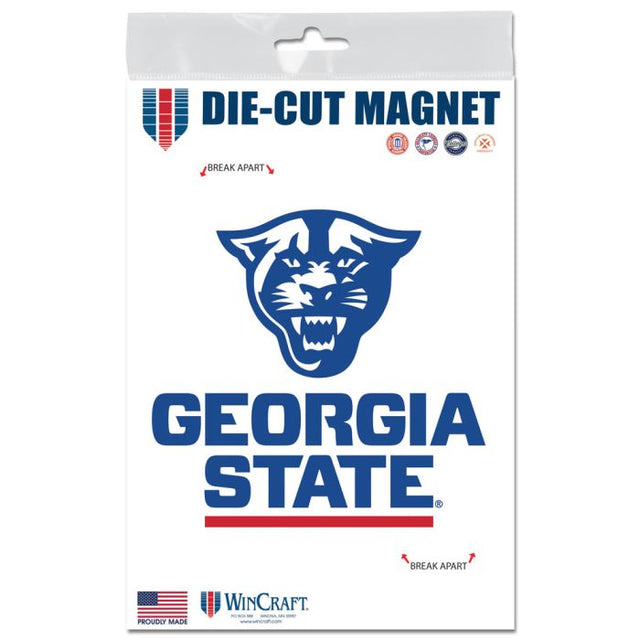 Imanes para exteriores de Georgia State Panthers, 3" x 5"