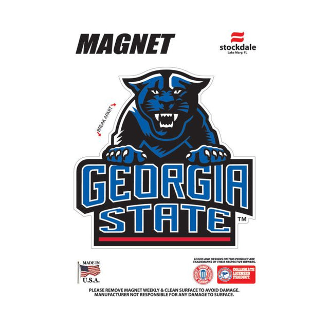 Imanes para exteriores de Georgia State Panthers, 3" x 5"