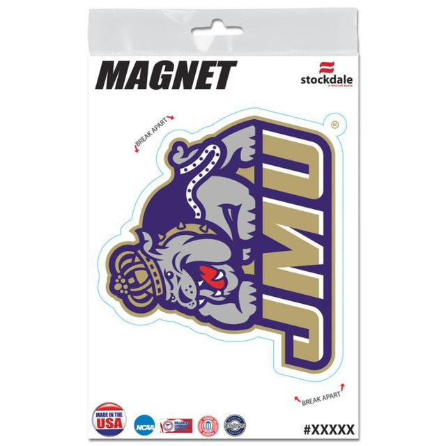 James Madison Dukes Outdoor Magnets 3" x 5"