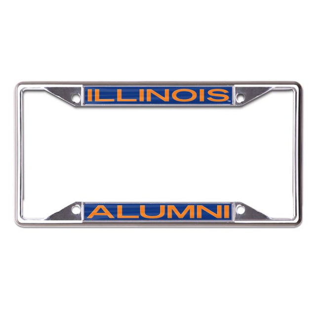 Illinois Fighting Illini Lic Plt Frame S/S Printed