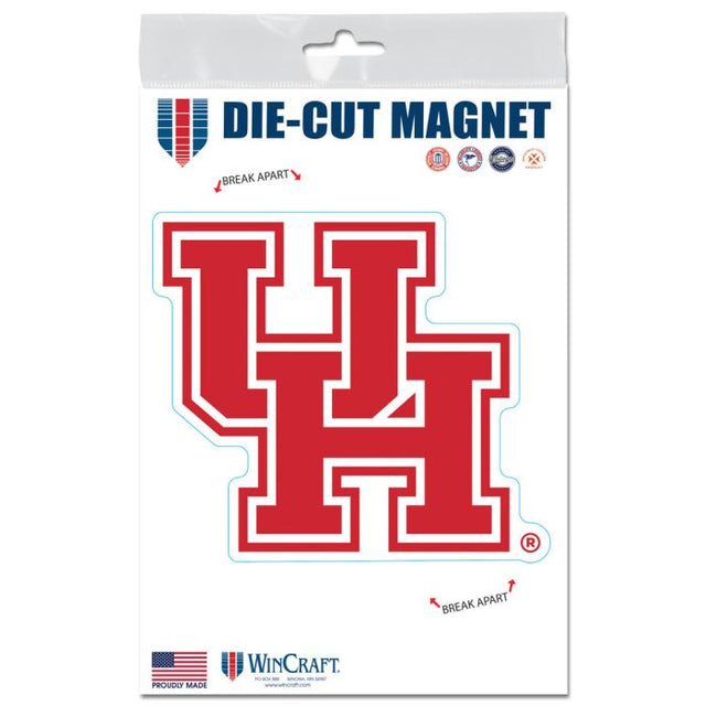 Imanes para exteriores de los Houston Cougars de 3" x 5"