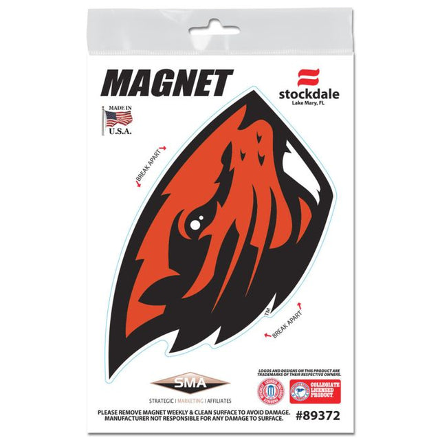 Imanes para exteriores de Oregon State Beavers de 3" x 5"